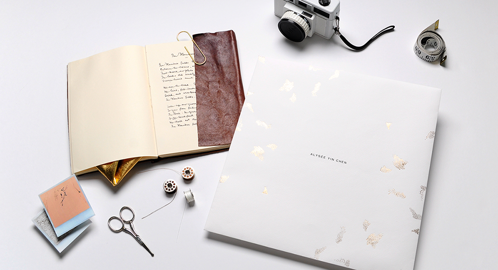 巴黎時尚豪華Alys&eacute;e Yin Chen服裝品牌設計