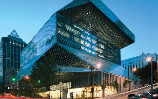 西雅圖公共圖書館空間導(dǎo)視設(shè)計