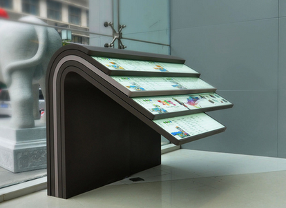 商業導視系統設計里面的廣告展板制作