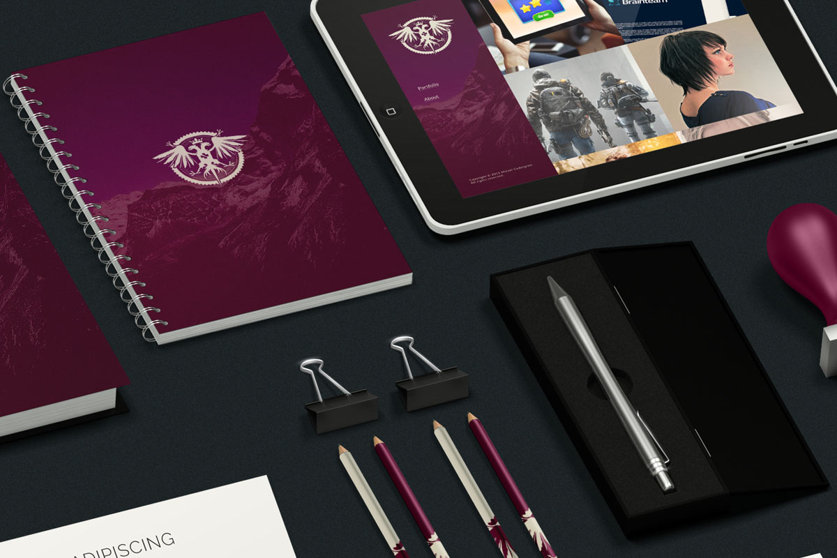 Mikaelcedergren網(wǎng)站視覺(jué)設(shè)計(jì)