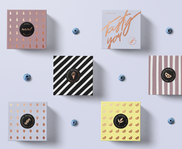 為了博得美人一笑,甜品包裝也是拼了……休閑食品包裝袋設(shè)計