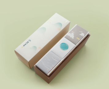 古今設(shè)計(jì)結(jié)合的茶葉禮盒包裝