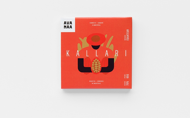 巧克力與插畫包裝設(shè)計(jì)細(xì)節(jié)體現(xiàn)了品牌對產(chǎn)品的態(tài)度