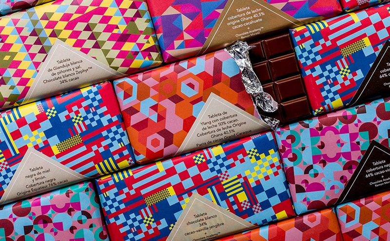 食品的包裝設計專業才能接巧克力學院的項目包裝設計