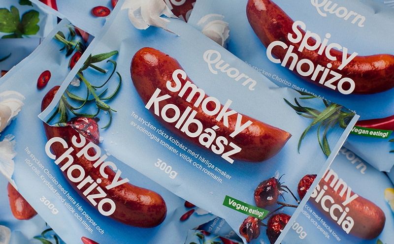 素食食材品牌包裝設計，餐飲食品材料包裝設計，全新食品品牌設計，杭州包裝設計公司