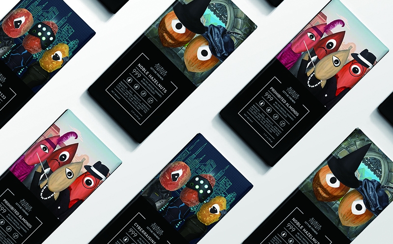 休閑食品包裝設(shè)計，巧克力包裝設(shè)計，趣味巧克力包裝設(shè)計，杭州石特設(shè)計