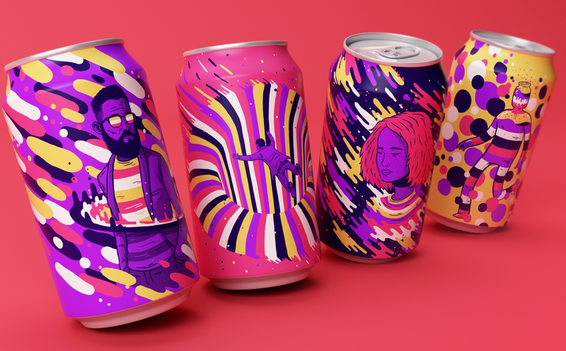 炫酷的啤酒汽水瓶的創(chuàng)意,消費(fèi)者怎能抵抗得住