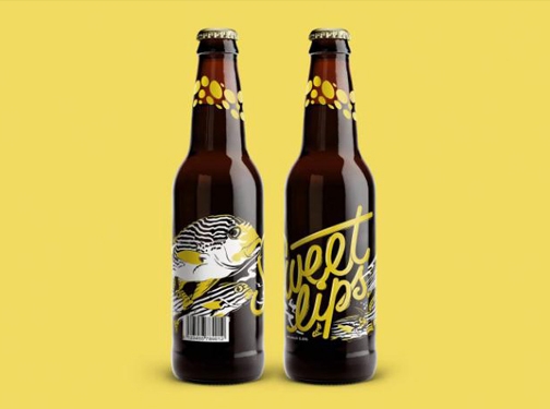 啤酒包裝設計，石特包裝設計充滿動感的啤酒包裝設計