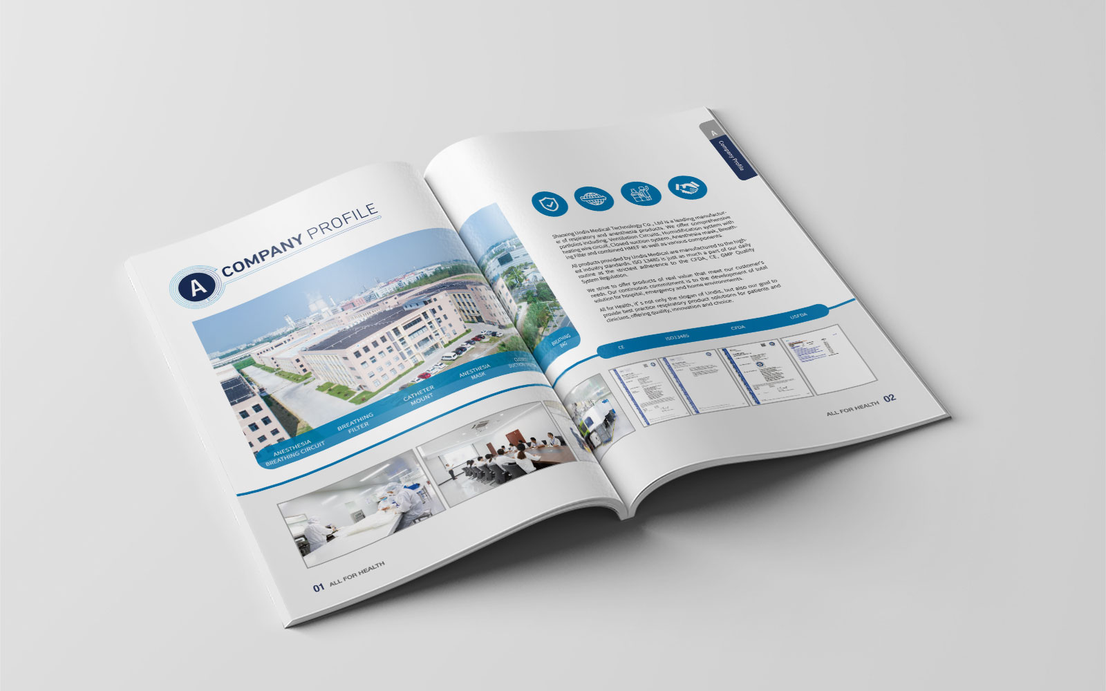 企業(yè)宣傳冊設計要注重企業(yè)特點