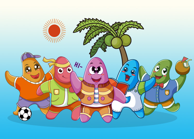 這個(gè)學(xué)校IP的設(shè)計(jì)，我要給滿分！