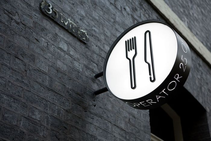 墨爾本Operator 25 咖啡館品牌VI設計