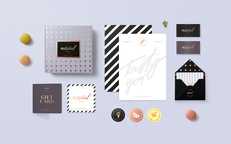 為了博得美人一笑，甜品包裝也是拼了……