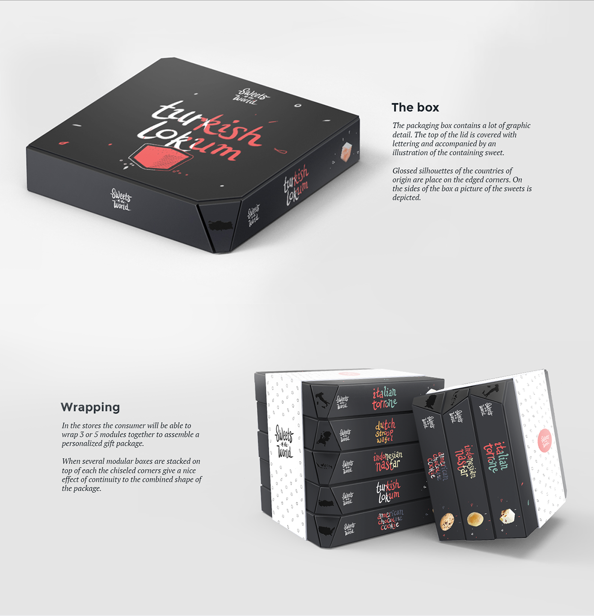 手工甜品包裝設計