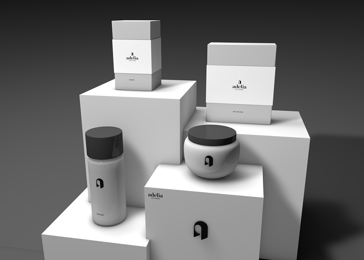 女性頭發(fā)護理產(chǎn)品品牌包裝設計