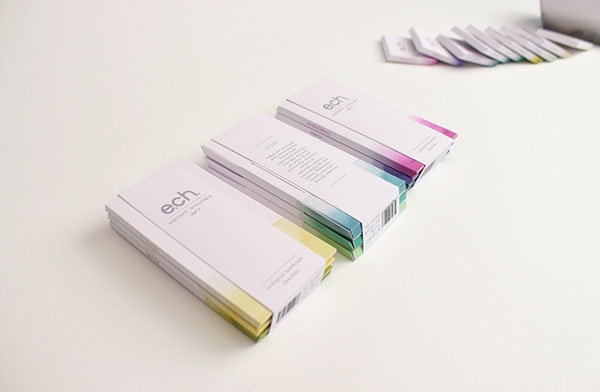 彩色之光， 生態手工巧克力食品包裝設計工程。