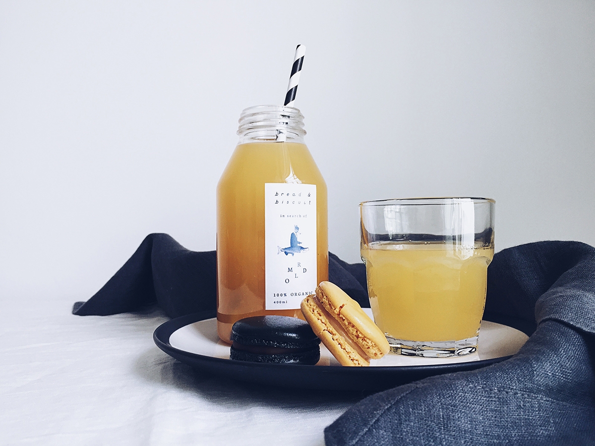 概念化早餐，面包與餅干食品飲料包裝設(shè)計(jì)