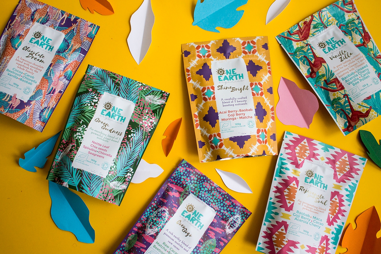 有機超級食品品牌包裝設(shè)計