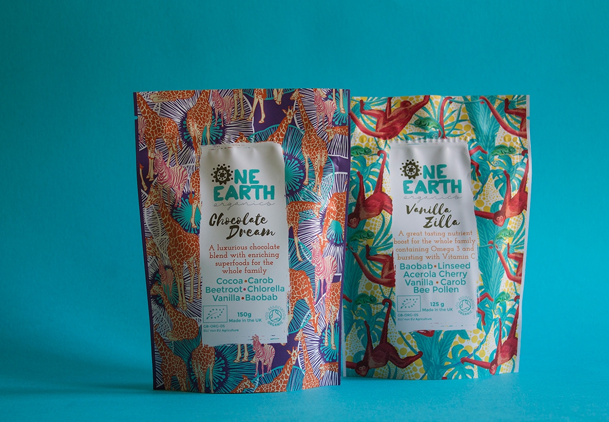 有機超級食品品牌包裝設(shè)計