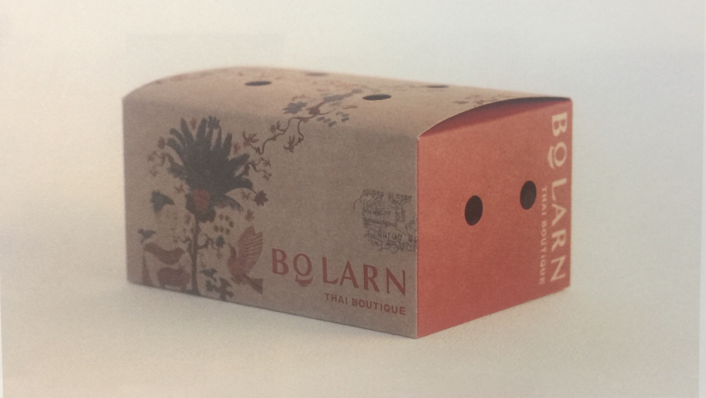 體現歷史、傳承工藝的泰式餐飲外賣包裝設計