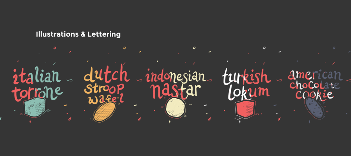 “Sweet of the World”,全球糖果食品包裝設計