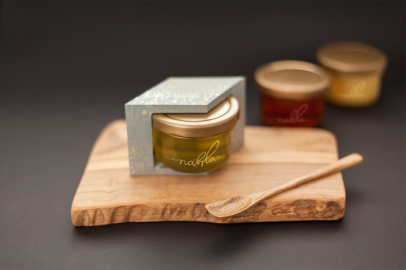 菱形蜂蜜瓶-有機蜂蜜包裝設(shè)計