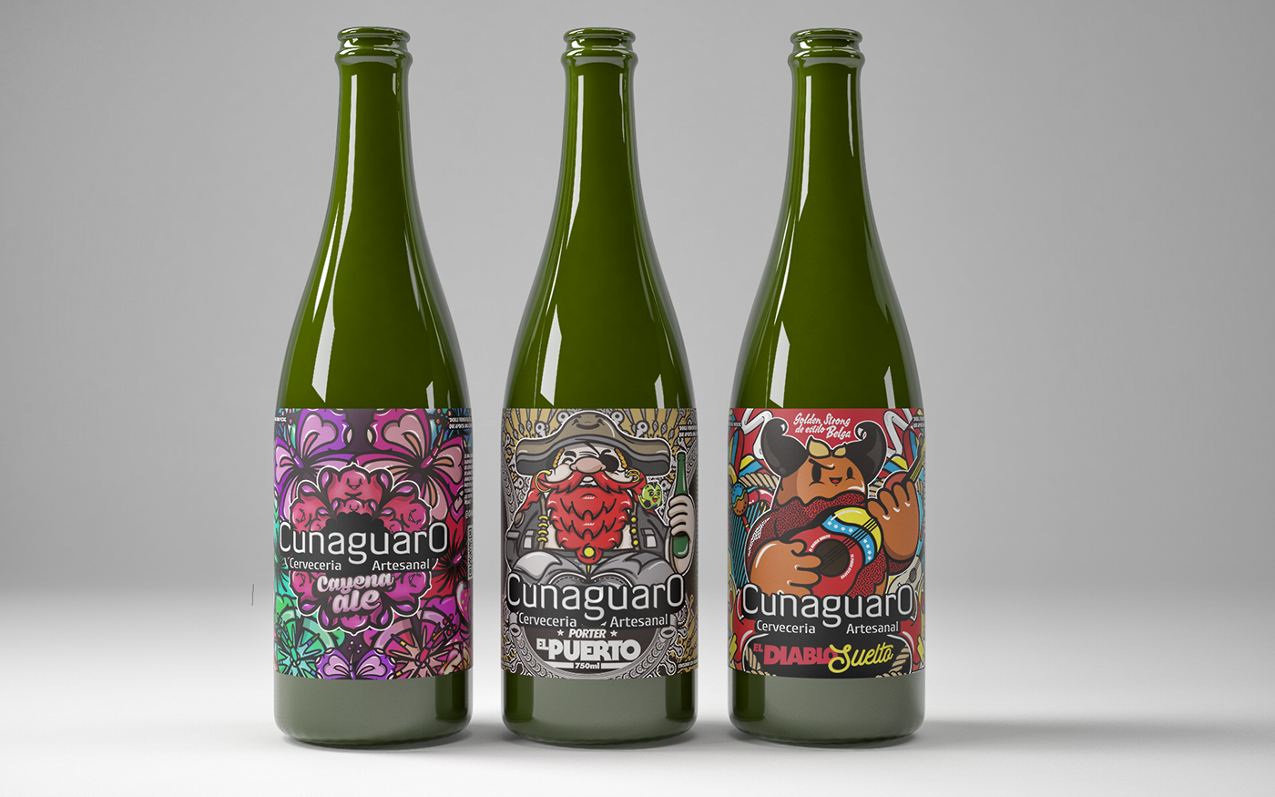 神秘主義，追求味覺, 靈魂和心的快感的啤酒包裝設(shè)計(jì)