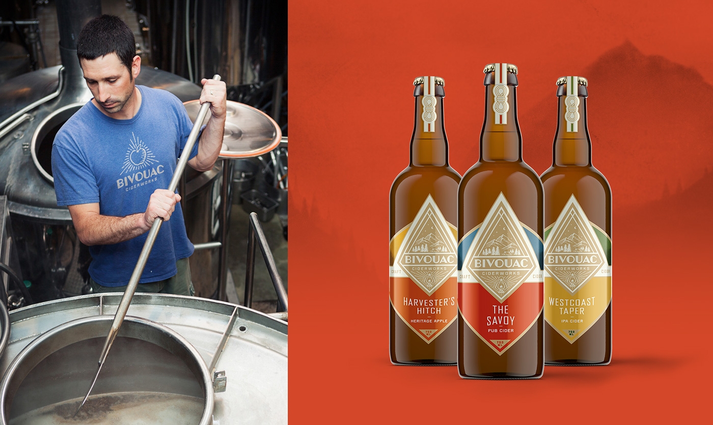 帶你逃離平凡的蘋果酒飲料包裝設計