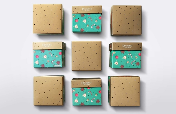 巧克力盒化身圣誕樹！包裝結構創意為顧客帶來的驚喜體驗