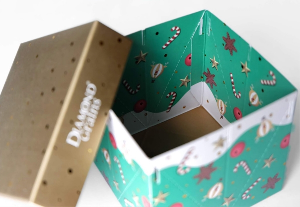 巧克力盒化身圣誕樹！包裝結構創意為顧客帶來的驚喜體驗