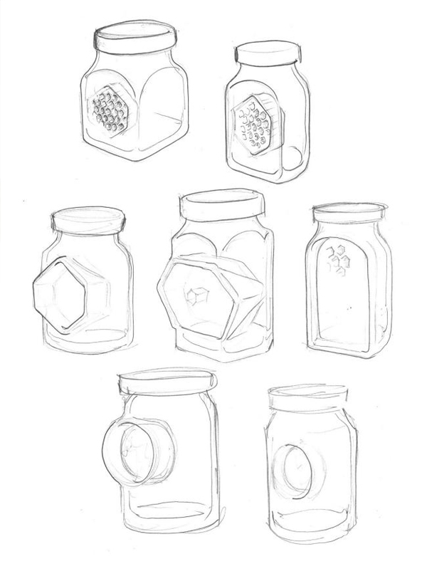 見(jiàn)過(guò)喝蜂蜜的，見(jiàn)過(guò)舉著蜂巢喝蜂蜜的嗎？｜奇特蜂蜜包裝設(shè)計(jì)