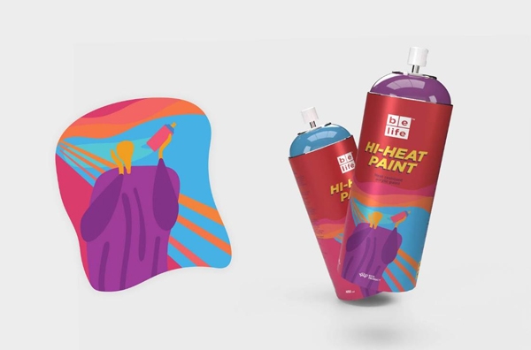 解鎖你的藝術(shù)天分，人人都是藝術(shù)家！｜BeLife噴漆包裝設(shè)計