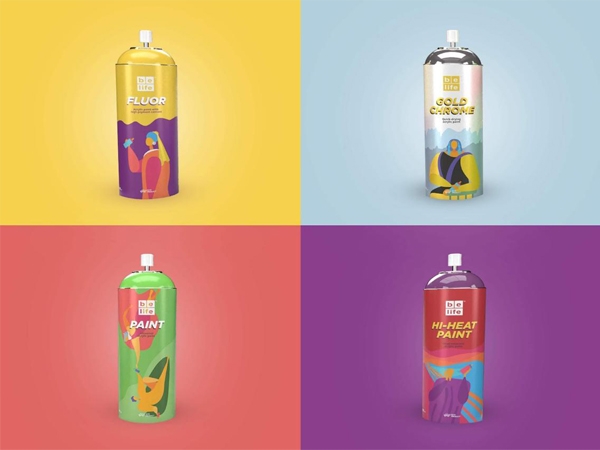 解鎖你的藝術(shù)天分，人人都是藝術(shù)家！｜BeLife噴漆包裝設(shè)計