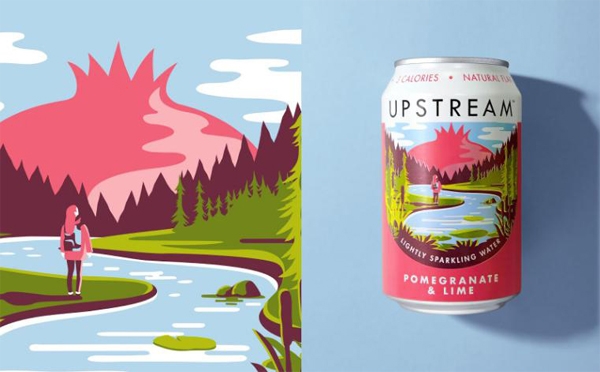 打開(kāi)通往另一個(gè)世界的神奇之窗，帶你享受生活中片刻的寧?kù)o｜蘇打水包裝設(shè)計(jì)