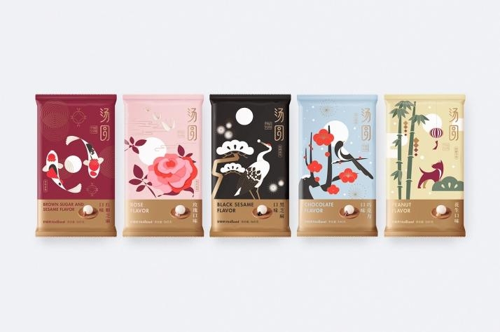 驚艷四座的國風(fēng)之美，中式湯圓包裝設(shè)計