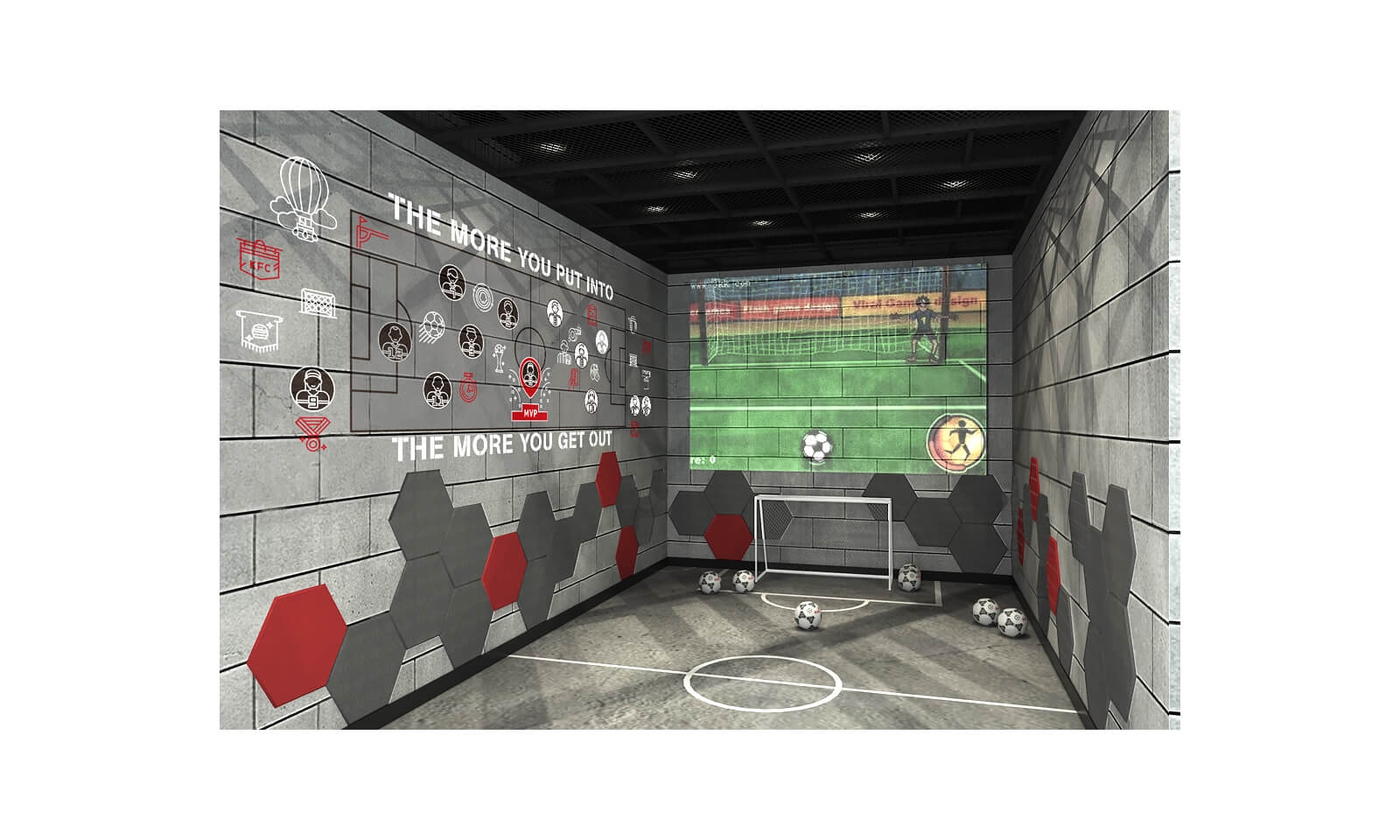 經(jīng)常去肯德基，卻沒有發(fā)現(xiàn)墻上的小巧思|壁畫插畫設(shè)計